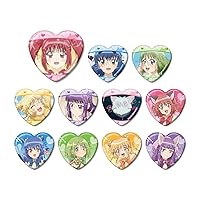 TV Anime Tokyo Mew Mew Nyu ~ Trading Heart Shaped Can Badge Box of 11