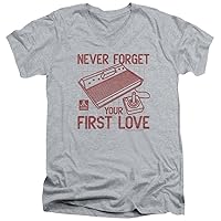 Mens Atari T-Shirt First Love Slim Fit V-Neck Shirt