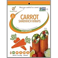 NewGem Sandwich Wrap - Carrot 6 Wraps