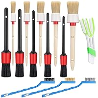  Woollywormit Wheel Cleaning Brush Car Detailing Kit - Rim Brush,  Lug Nuts and Wheel Cleaner Brush Car Wash Kit -Tire Brushes for Cleaning  Rims - Car Cleaning Supplies and Rim Cleaner