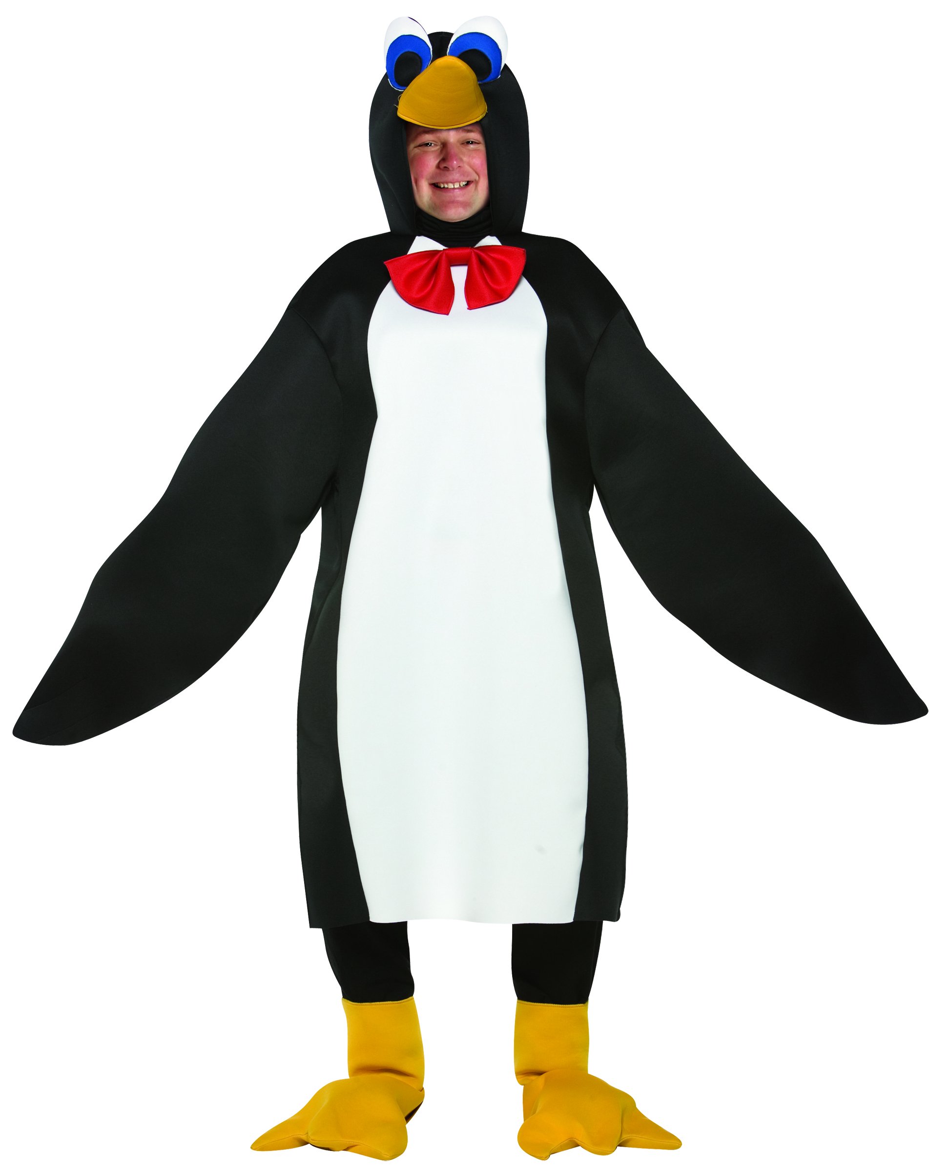 Rasta Men's Imposta Lightweight Penguin Costume, Black