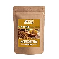 Blessfull Healing Organic 100% Pure Natural Fenugreek Seed Powder | 100 Gram / 3.52 oz