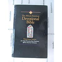 KJV African-American Devotional Bible Hardcover KJV African-American Devotional Bible Hardcover Hardcover Paperback