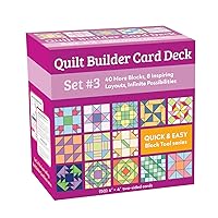 Quilt Builder Card Deck Set #3: 40 More Blocks, 8 Inspiring Layouts, Infinite Possibilities (Quick & Easy Block Tool, 3)