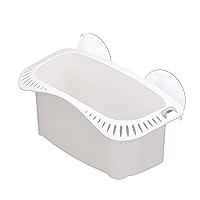Attwood 11849-2 Cockpit Caddy, Holds Fishing Gear and Personal Items, Slots for Over 22 Lures, White Plastic