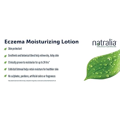 Natralia Eczema Moisturizing Lotion, 6 Ounce