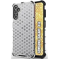 Back Case for Samsung Galaxy S22 Honeycomb Soft Silicone Phone Back Cover Shockproof Armor Transparent