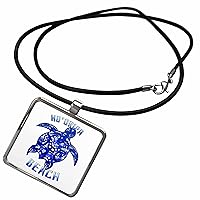 Hookipa Beach Hawaii sailing nautical anchor if you... - Necklace With Pendant (ncl_360057)