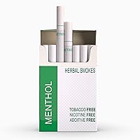 Menthol - Tobacco & Nicotine Free Herbal Cigarettes, 100% Natural, Made in England