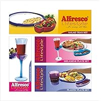 Wine 'N Dine Party plates by Alfresco Lifestyle