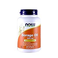 Borage Oil 1000mg, 60 Softgels (Pack of 2)