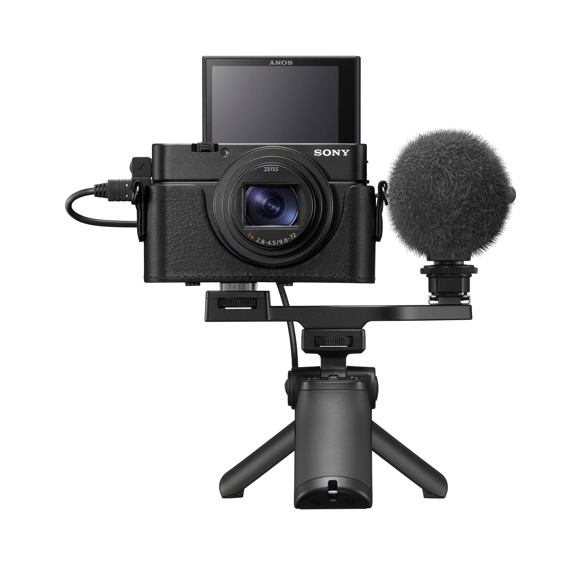 Sony Premium Jacket Case (LCJRXK/B) for RX100 Series Digital Still Cameras, Black, Small