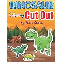 Dinosaur Coloring Cut Out