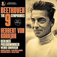 Beethoven: The 9 Symphonies by Herbert von Karajan (2024 Remastered, Berlin 1962) Beethoven: The 9 Symphonies by Herbert von Karajan (2024 Remastered, Berlin 1962) MP3 Music Audio CD Vinyl