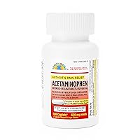 GeriCare Acetaminophen Extended-Release Arthritis 650mg Caplets, Pain Reliever, Arthritis Symptoms, Fever Reduction, 100 Count (Pack of 1)