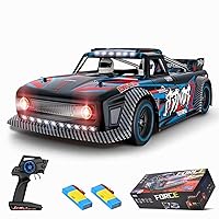1:10 4X4 RTR Brushless Fast RC Cars for Adults, 60km/h Hobby Electric Off-Road RC Trucks, All Terrain RC Monster Trucks Remote Control Car with 2 Batteries for Boys