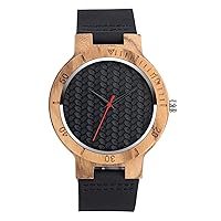 SUPBRO Wooden Watches Men & Women Unisex Wooden Watch Wooden Watch Classic Analogue Quartz Movement Watches Bracelet