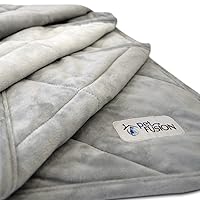 Premium Dog Blanket, Cat Blanket | Ultra Soft Pet Blanket Available in Plush or Quilted, 2 Colors (Grey, Brown) | Perfect Blanket for Small Dogs & Large Dogs. 12 Month Warranty