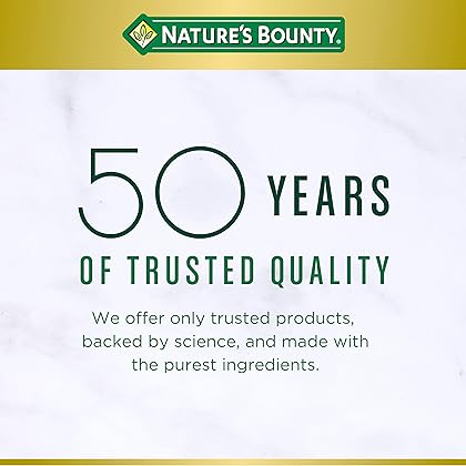 Nature’s Bounty Biotin, Supports Healthy Hair, Skin and Nails, 10,000 mcg, Rapid Release Softgels, 120 Ct