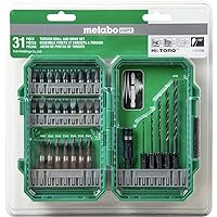 Metabo HPT Drill and Drive Bit Set | 31 Piece | 115743M