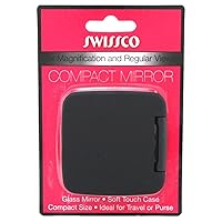 Swissco Mirror Compact & Magnifying 5X, Black, 1 ea (SG_B001KNSHJC_US)