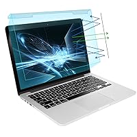 13-13.5 inch Laptop Blue Light Blocking Screen Protector Anti-UV Eye Protection Filter Film for Diagonal 13, 13.3, 13.5 inch 16:9 Widescreen Notebook LED Monitor Panel(11.89 x 7.83 inch/L x W)