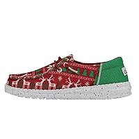 Hey Dude Wendy Youth Jolly Jingle Size C8 | Youths' Shoes | Kid's Slip On Loafers | Comfortable & Light-Weight