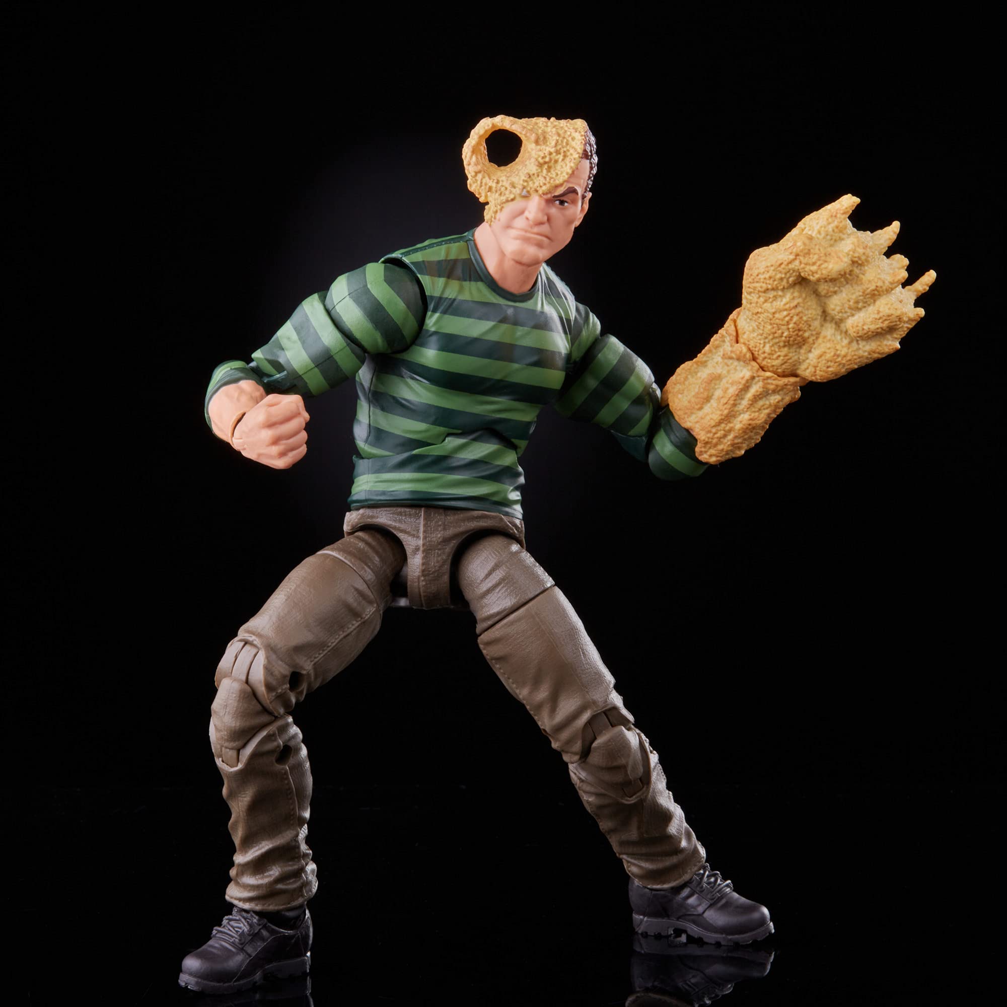 Spider-Man Hasbro Marvel Legends Series 6-inch Scale Action Figure Toy Marvel’s Sandman, Includes Premium Design, and 5 Accessories