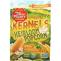 Tiny But Mighty Heirloom Popcorn, Healthy and Delicious, Unpopped Kernels, 1.25lb Bag