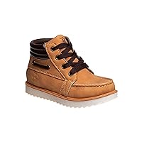 Beverly Hills Polo Club Boy's Lace-up Casual Dress Shoes, High Top Boots (Toddler-Big Kid)