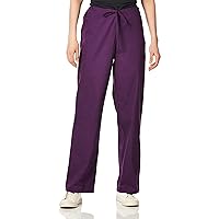 Women and Men Natural Rise Pant with 2 Pockets and Adjustable Drawstring, 83006