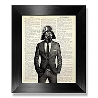Darth Vader Star Wars Gift for Man Office Decor Funny Gift for Boyfriend from Girlfriend Coworker Birthday Gift from Woman, Star Wars Poster for Wall Art Print Decoration for Teen Boy Room Bedroom