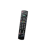 Universal Replacement Remote Control Fit for Panasonic PT-52DL52 CT-34WX52 EUR7603ZB0 CT-32E13UG CT-24SL14 Plasma LCD LED HDTV 3D Viera TV