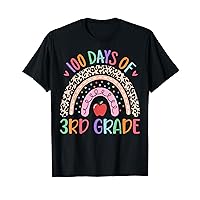 Happy 100 Days of 3rd Grade Teacher Kids 100th Day of School T-Shirt