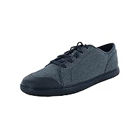 FitFlop Mens Christophe Toe Cap Canvas Sneaker Shoes, Midnight Navy, US 11