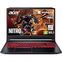 acer Nitro 5 Gaming Laptop, 4 Cores Intel n-Core i5-10300H NVIDIA GeForce RTX 3050, 8GB DDR4 RAM 256GB SSD, Wi-Fi 6, Win10 Home, 15.6