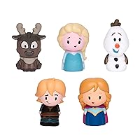 Disney Frozen Bath Finger Puppets, 10 Pc - Party Favors, Educational, Bath Toys, Story Time, Beach Toys, Playtime, Stocking Stuffer
