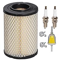 HIFROM Air Filter Fuel Filter Spark Plug Tune Up Kit Compatible with Club Car 84-91 Ezgo Club Gas Golf Cart 1012506 1013379 14416-G1 100-069 29131-88 AM100137