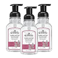 Foaming Hand Soap Pump with Dispenser, Moisturizing All Natural Foam, Alcohol-Free, Cruelty-Free, USA Made, Use as Kitchen or Bathroom Soap, Cherry Blossom, 9 fl oz, 3 Pack