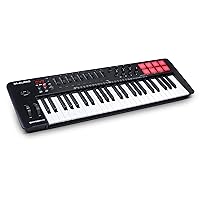 Oxygen 49 (MKV) – 49 Key USB MIDI Keyboard Controller With Beat Pads, Smart Chord & Scale Modes, Arpeggiator and Software Suite Included