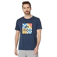 RVCA Men's Red Stitch Short Sleeve Graphic T-Shirts
