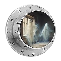 Horror Ghost Gothic Kitchen Timer 60 Minute Countdown Cooking Timer for Home Study