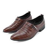 Men's Dress Shoes Oxford Shoes Classical Business Dress Shoes for Men Business Derby Shoes