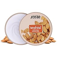 Nykaa Wanderlust Body Butter - Californian Almond Milk, Hydrating & Moisturizing Body Cream With Almonds, Shea & Cocoa Butter - Paraben, SLS & Cruetly Free - 6.76 fl.oz