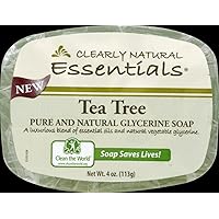 Clearly Natural Soap Bar Glyc Tea Tree2