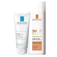 La Roche-Posay Anthelios Tinted Sunscreen SPF 50 | Ultra-Light Fluid Mineral Sunscreen for Face with Titanium Dioxide | Sensitive-Skin Tested | Oil-Free | Travel Size Sunscreen 1.7 Fl Oz