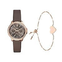 Fossil Izzy Women's Watch with Stainless Steel Bracelet or Genuine Leather Band