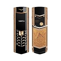 VERTU Signature V Thang-Ka Pure Gold Luxury Business Mobile Phone (Jambhala)