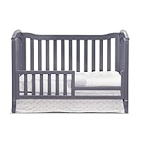 Toddler Rails and Full-Size Bed Adult Rails, Sorelle Wood Bed Rail & Crib Conversion Kit, Converts Sorelle Furniture Crib to Toddler Bed and Full-Size Bed, # 148 - Gray