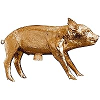 Areaware Bank in The Form of a Pig (Gold Chrome)